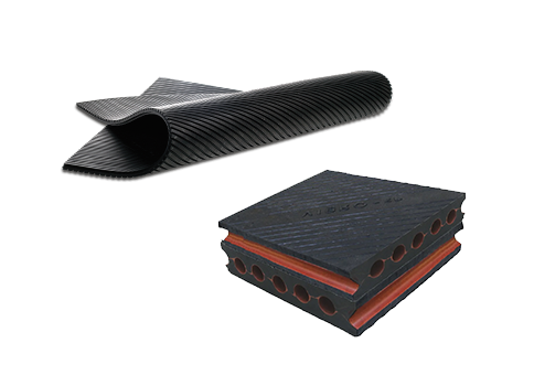 Antivibrasjonsplate til vibrasjonsisolering