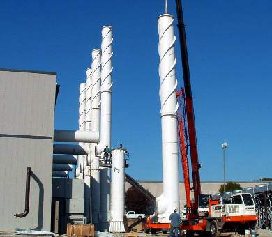 store industrielle lyddempere