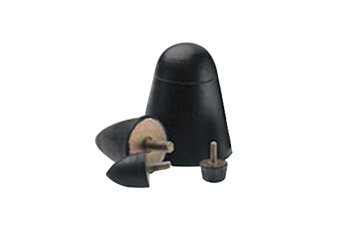 Rustfrie gummibuffere AISI 316
