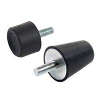 Gummibuffer med sugekoppfunksjon