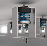 Takbeslag CHJ til akustikktak, røroppheng, maskiner m.m.