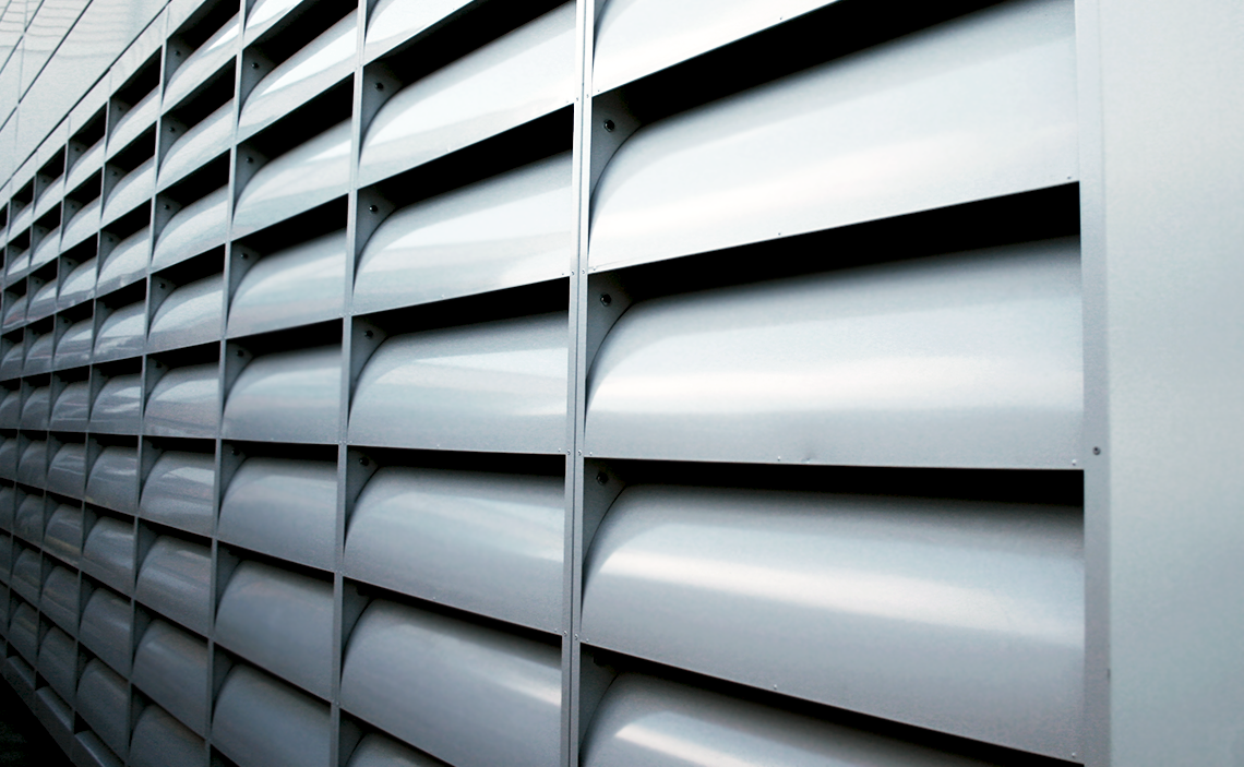 Acoustic Noishield Louver closeup