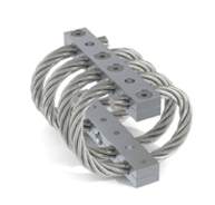 Wire Rope mount, HH14 Shock Mount