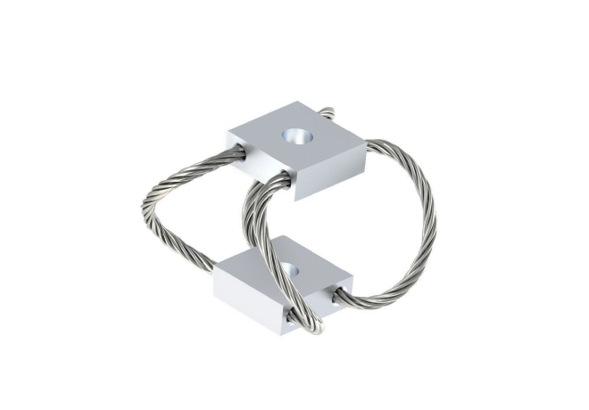 MP3 Wire rope mount Sjokkdemper