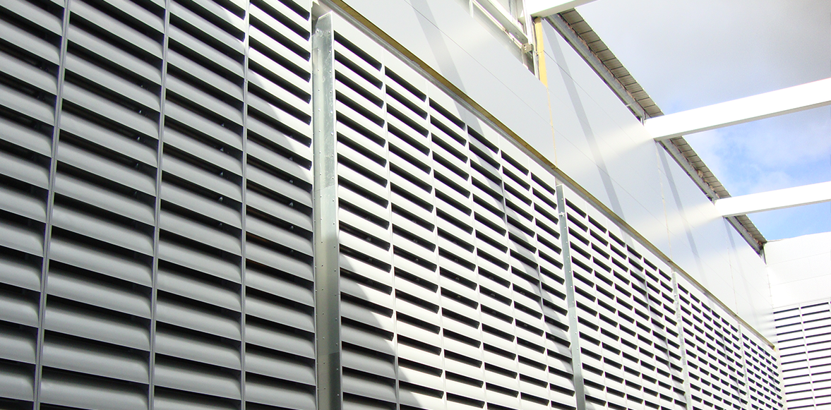 IAC Noishield Louver - akustiske rist